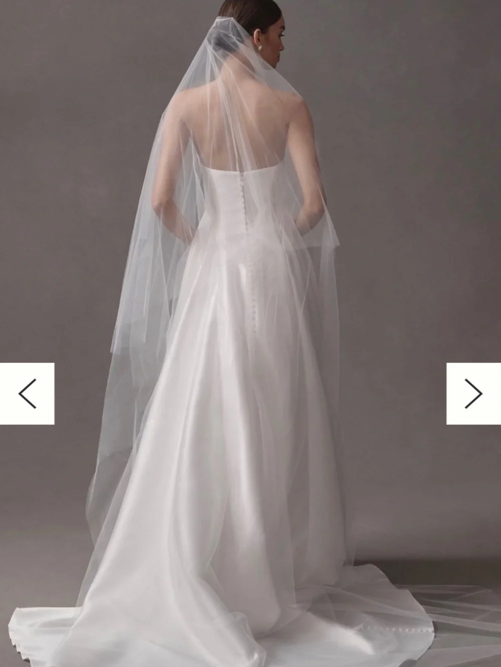 BHLDN Maxine Cathedral Veil (Retail $298)